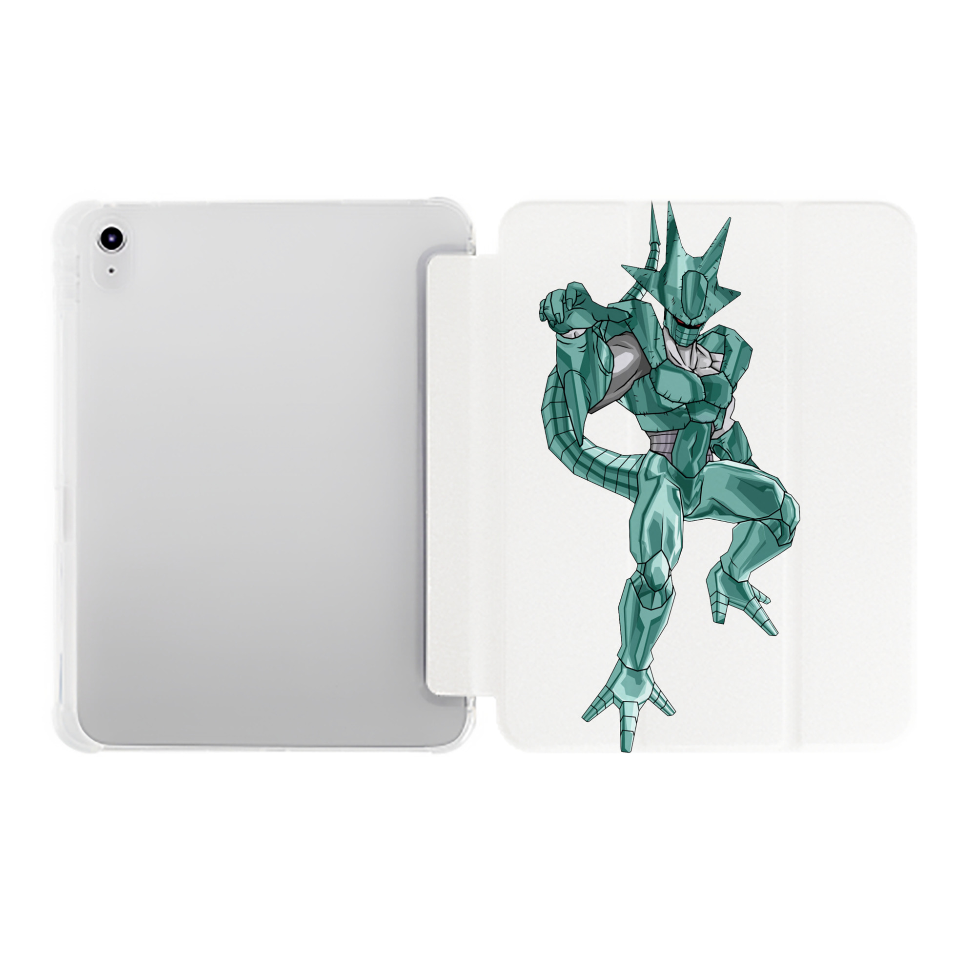（画像用） ドラゴンボール DRAGON BALL IPad ケース ペン収納付き 三つ折りスタンド PUレザー×シリコン 対応機種9.5/10.5/10.9インチ
